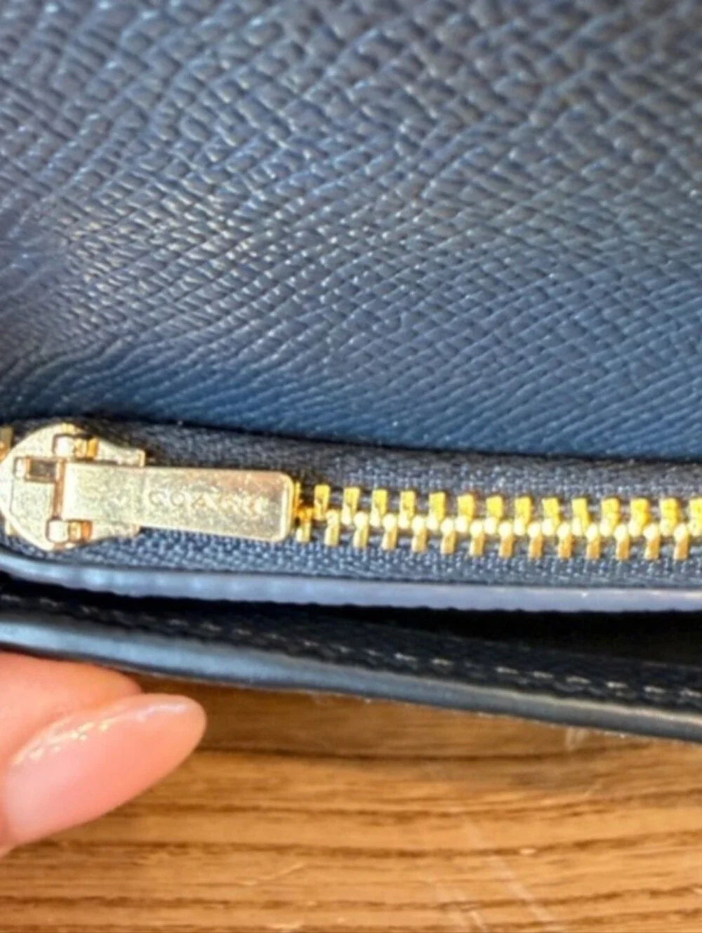 Coach mint compact